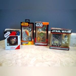 2006 Star Wars Christmas collectibles ornaments
